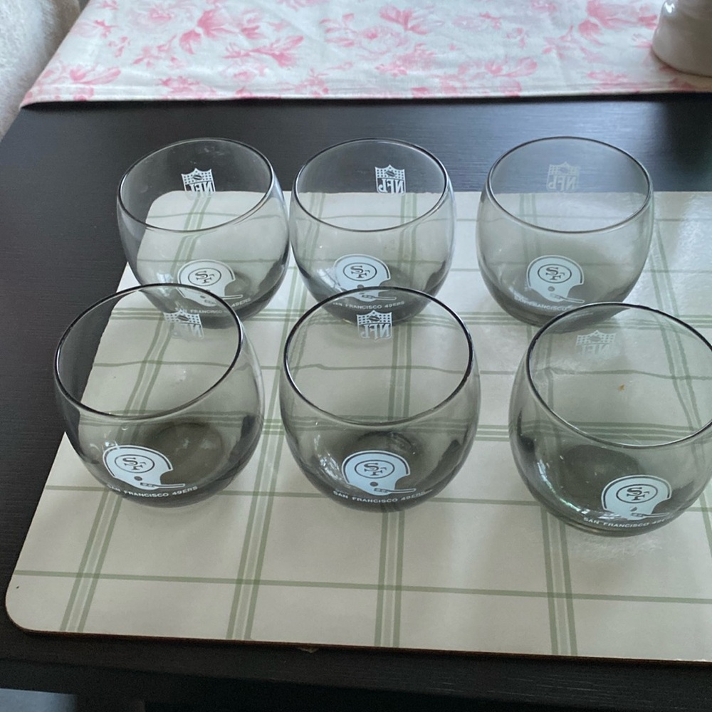 Vintage 8oz. Sf 49ers rocks drinking classes
